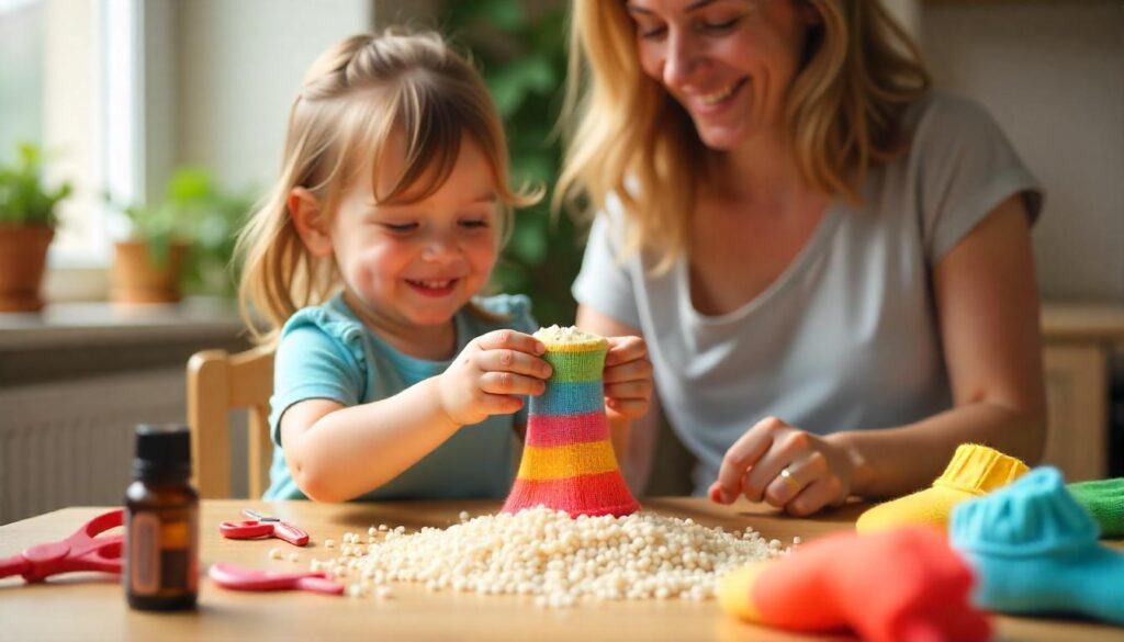 calcetín relajante sensorial